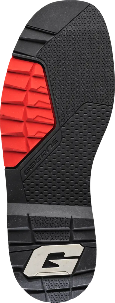 Sg-22 Boot Sole Pair Black/Red Sz 12
