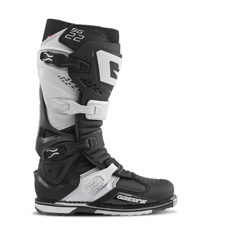 Gaerne SG22 Boot Black/White Size - 11 - Gaerne