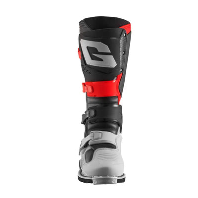 Sg22 Gore Tex Enduro Le Boots Red/Black/Grey Sz 8 - GAERNE