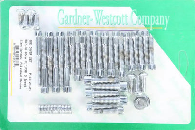 Gardnerwestcott P-10-18-08 Primary Cover Set Polished 99-06 Dyna And 00-06 Softail - Hardware/Fasteners/Fittings