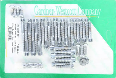 Gardnerwestcott P-10-18-08 Primary Cover Set Polished 99-06 Dyna And 00-06 Softail - Hardware/Fasteners/Fittings
