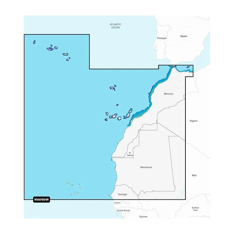 Garmin Carto 010C122700 Africa Northwest Garmin Navionics Quality marine cartography from Garmin Carto