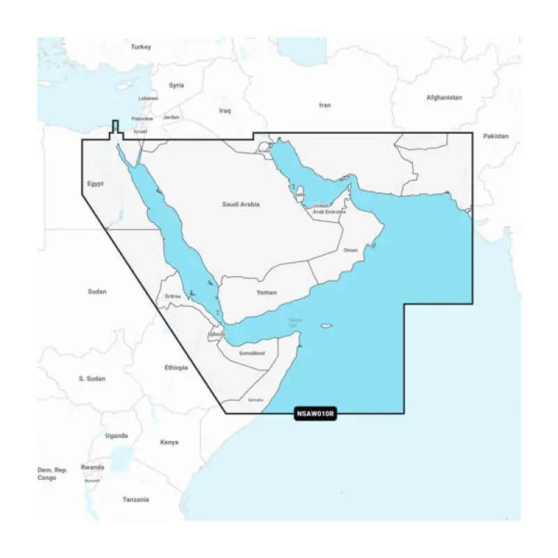 Garmin Carto 010C122920 The Gulf & Red Sea Garmin Navionics Quality marine cartography from Garmin Carto