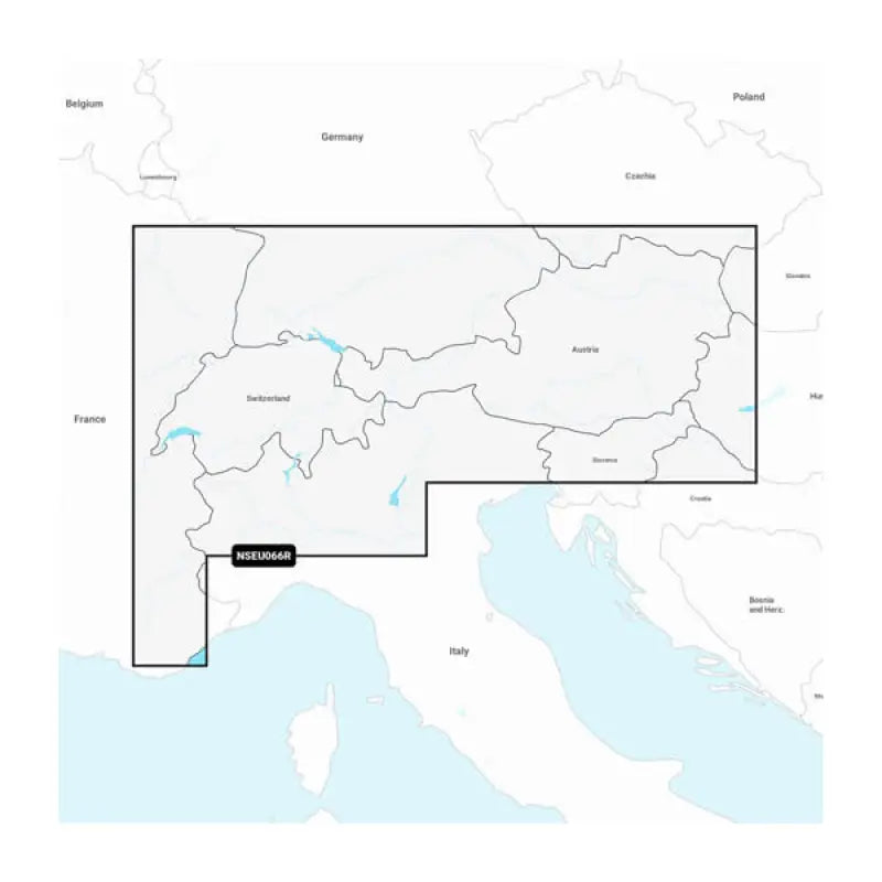 Garmin Carto 010C126120 Alpine Lakes & Rivers Garmin Navio Quality marine cartography from Garmin Carto