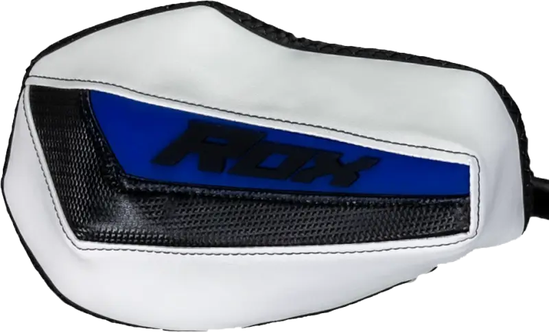 White and blue boxing glove with black mesh accent for Gen 3 Flex Tec Handguards