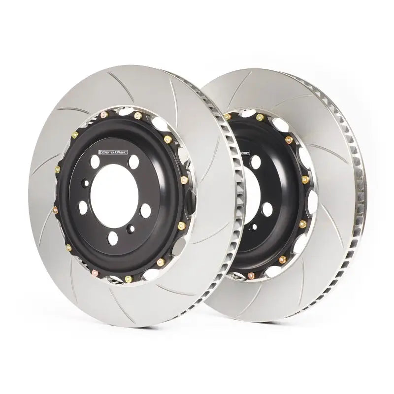 GiroDisc 97-04 Audi A6/Allroad (C5 w/Brembo 18Z 6 Pot) Slotted Front Rotors - Truck & Automotive