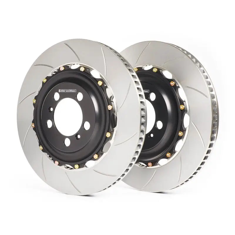 GiroDisc Porsche Cayman/Boxster (981) Base 325mm Slotted Rear Rotors - Truck & Automotive
