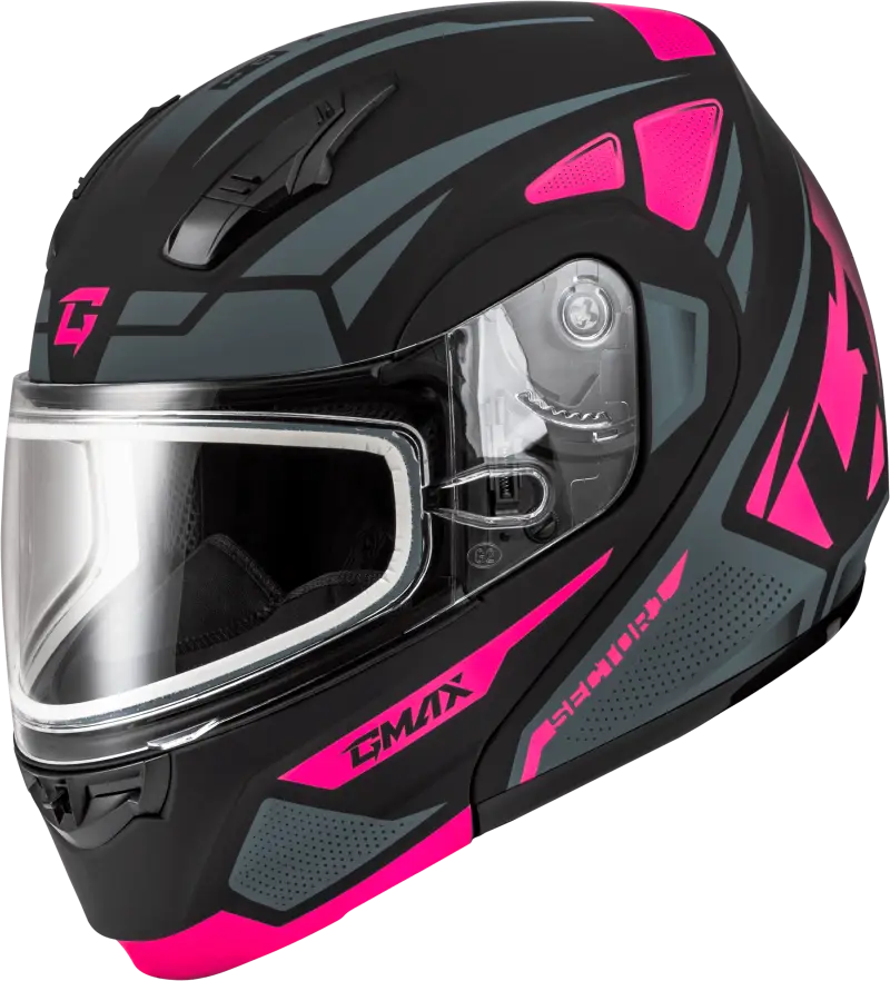 Md-04S Sector Snow Helmet Black/Pink Xs