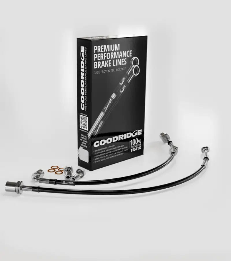 Goodridge 02-21 Subaru WRX Stainless Steel Front Brake Lines - Brakes