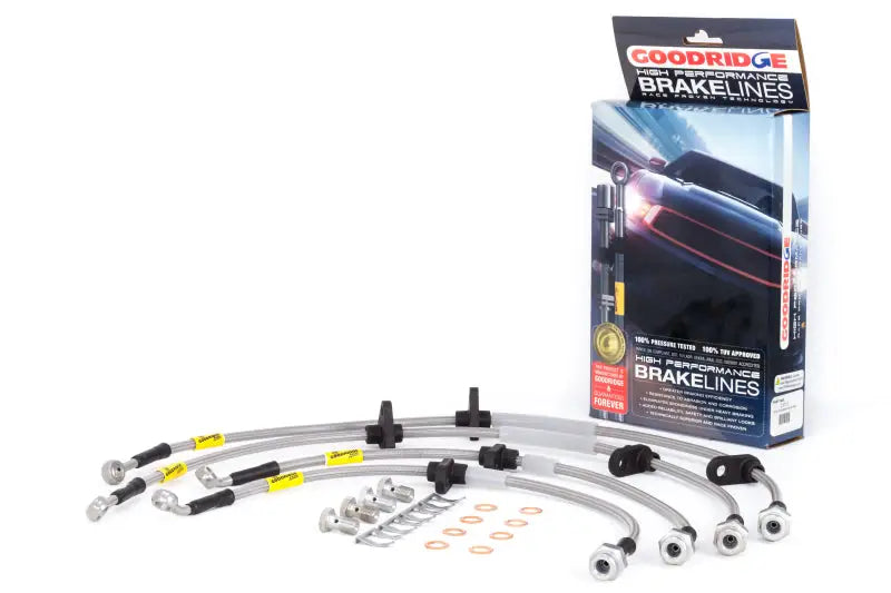 Goodridge 94-01 Acura Integra / 92-95 Civic Rear Disc w/ ABS Brake Lines - Truck & Automotive