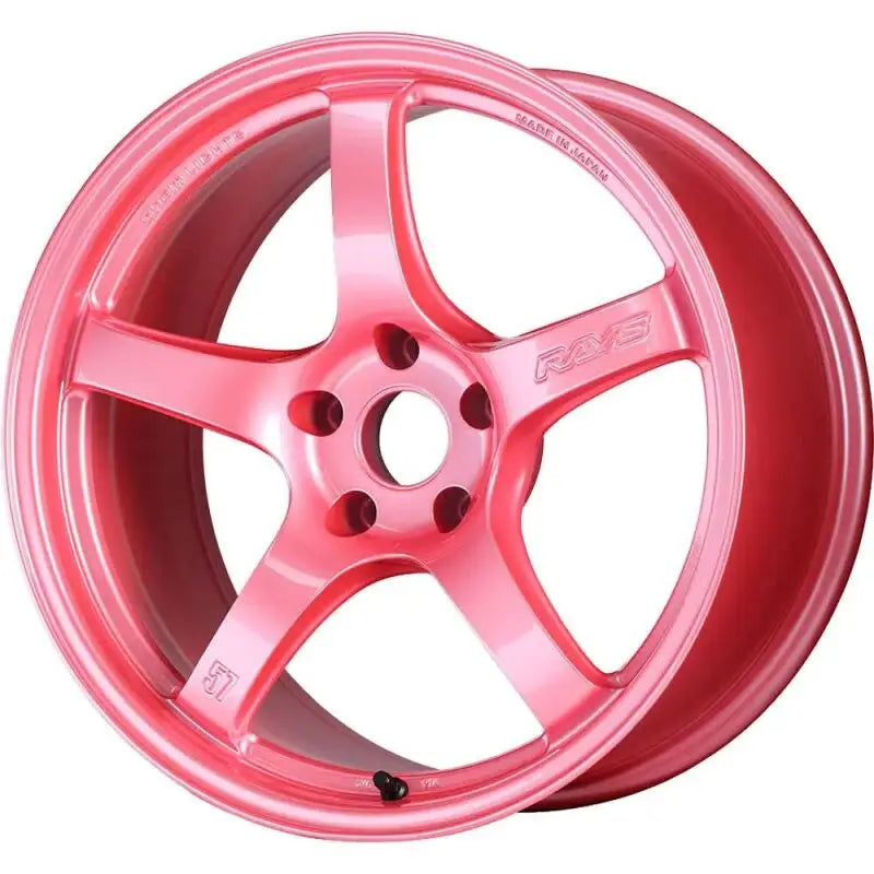 Gram Lights 57CR 19x10.5 + 35 5x112 Sakura Pink Wheel (Special Order No Cancel) - Wheels