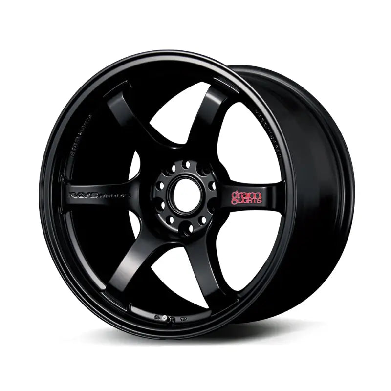 Gram Lights 57DR 18x9.5 +22 5-114.3 Semi Gloss Black Wheel - Gram Lights