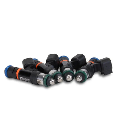 Grams Performance 1000cc fuel injectors for Honda S2000, black orange set of 4