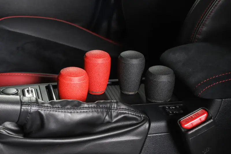 GrimmSpeed Shift Knob Stainless Steel - Subaru 5 Speed and 6 Manual Transmission - Red - Truck & Automotive