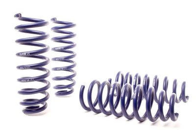 H&R Sport Springs for Volkswagen Touareg V6/V8, blue coil kit with silver logo