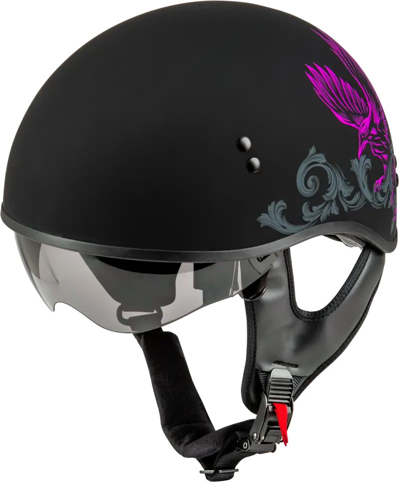 H16510965 Hh 65 Corvus Helmet Matte Black/Purple/Grey Xl - HH-65