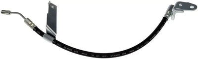 Black rubber brake hose with metal fittings for H620117 Dorman Brake Hose replacement