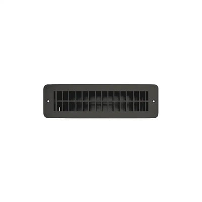 H841 Rv Designer Blk Plast Vent Reg Damp 2.25’X10’ - Heating/ Cooling Register