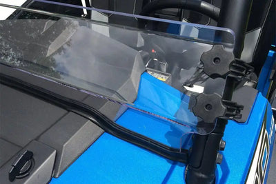 SPIKE Half Windshield Clr Pol for Powersports