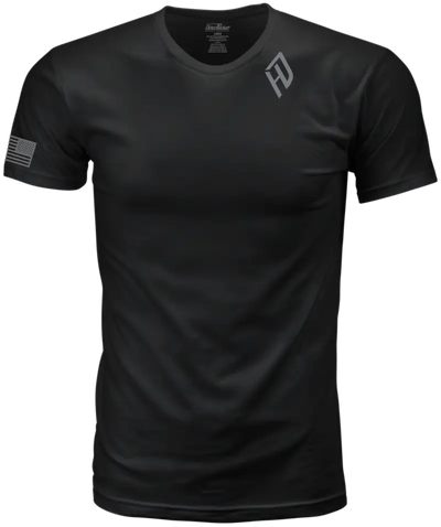 Harddrive Shield Tee Black/White 2x - HARDDRIVE