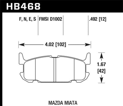 Hawk Performance HB468F.492