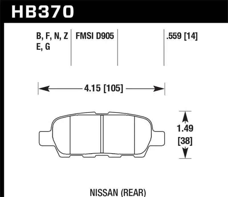 Hawk Performance HB370N.559