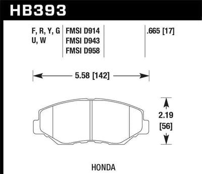 Hawk Performance HB393N.665