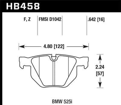 Hawk Performance HB458F.642