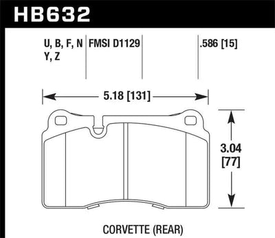 Hawk Performance HB632Z.586