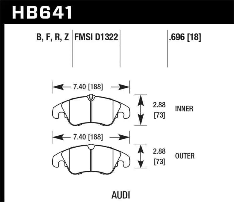 Hawk Performance HB641F.696