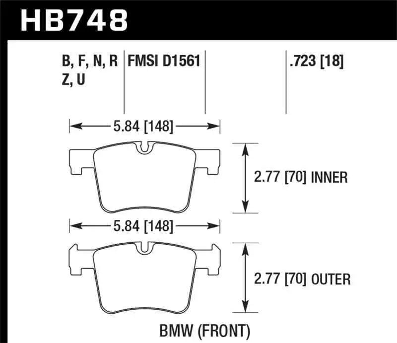 Hawk Performance HB748N.723