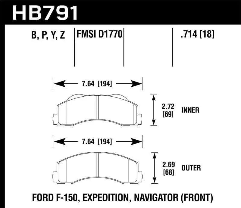 HAWK HB791Y.714