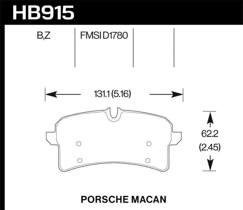 Hawk Performance HB915B.664