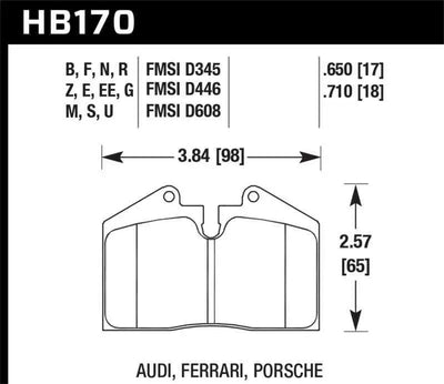 Hawk Performance HB170B.650