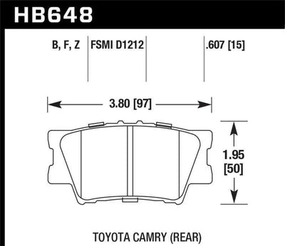 Hawk Performance HB648F.607
