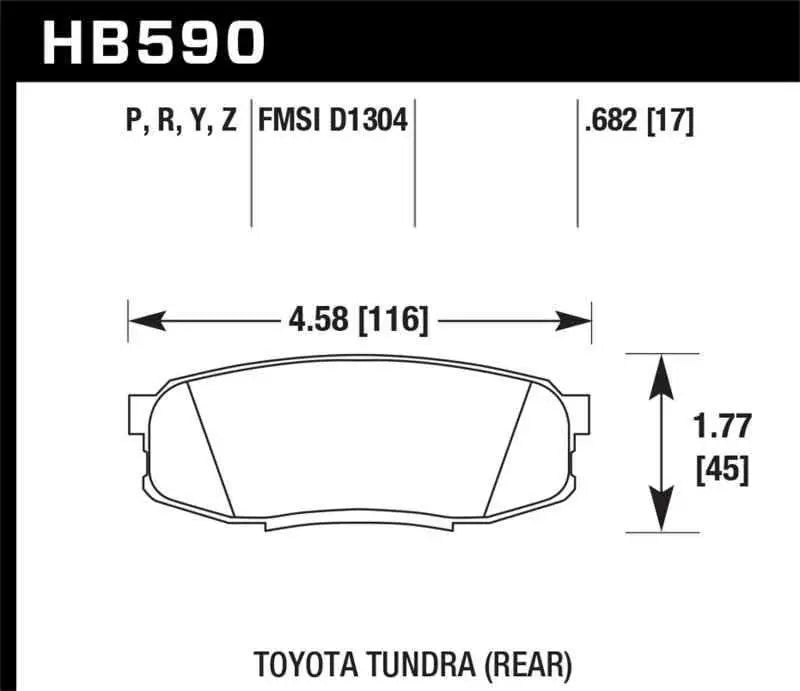 Hawk Performance HB590Z.682