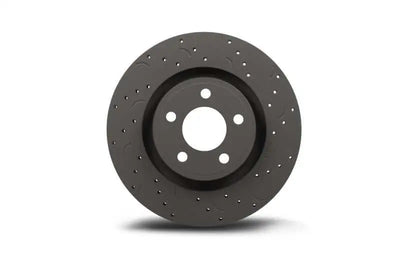 Hawk Talon 2009 Subaru Forester Drilled and Slotted Front Brake Rotor Set 