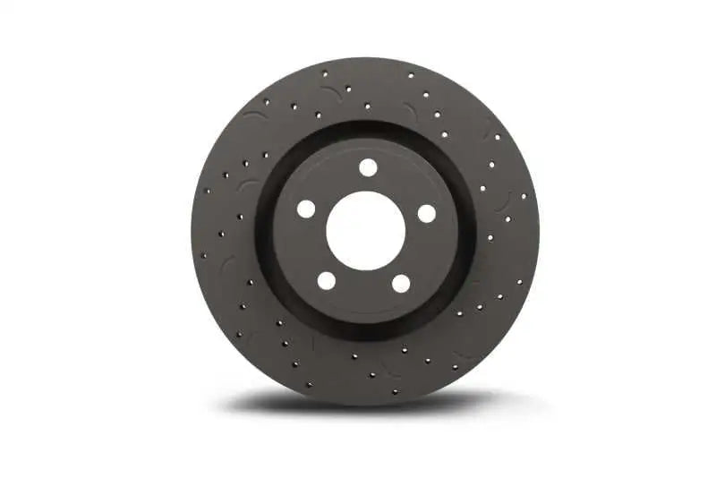 Hawk Talon 2012 Buick Regal Brembo Calipers Drilled and Slotted Front Brake Rotor Set 
