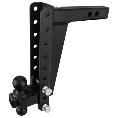 HD2012 Bulletproof 2.0' Heavy Duty 12' Drop/Rise hitch showcasing robust metal construction with adjustable height for versatile towing needs, RV, Automotive, Powersports, off-road, marine, exterior, truck accessories, interior, truck bed, rv parts, Towing & Hitches, Winches & Hitches, Towing | Trailer | Axles | Brakes | Boat, AVADA - Best Sellers