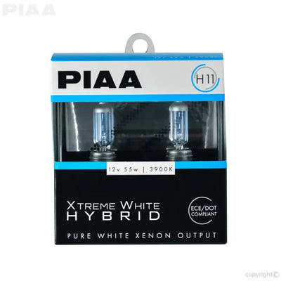 Headlight Bulb H11; Halogen Bulb; 55 Watt; 12 Volt; White Beam Color; 3900K Light Color Temperature; Set Of 2 - Truck &