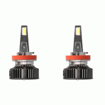 Headlight Bulb H9; LED Bulb; 70 Watt; 12 To 24 Volt; White Beam Color; 16000 Lumens; 6500K Light Color Temperature; Set