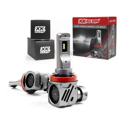 Headlight Bulb HB3; LED Bulb; 24 Watt; 9 To 32 Volt; White Beam Color; 2200 Lumens; 6000K Light Color Temperature; Set
