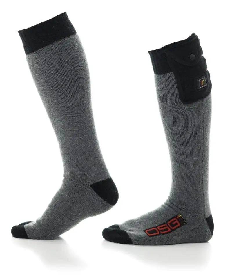 Heated Socks 5v Heathered Black Sm/Md