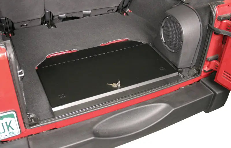 Tuffy 07-18 Jeep Wrangler Jk Cubby Cover W/ Key Lock - Tuffy Products