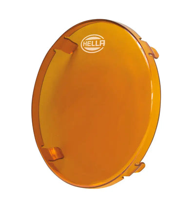 Hella 500 LED Driving Lamp 6in Amber Cover - 358116991