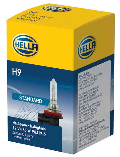 Hella Bulb H9 12V 65W PGJ19-5 T4 - Truck & Automotive