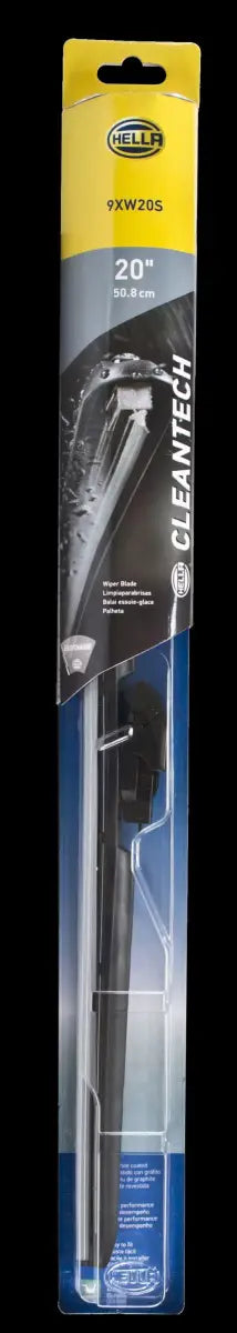 Hella Clean Tech Wiper Blade 20in - Single - Powersports