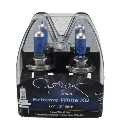 Hella Optilux 12V/55W H7 Extreme Blue Bulb (Pair) - Truck & Automotive