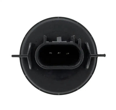 Black automotive electrical connector for Hella Optilux H13 xenon white bulbs pair