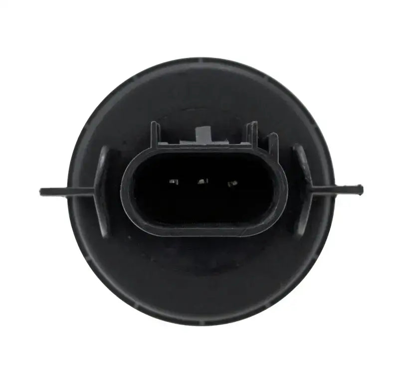 Black automotive electrical connector for Hella Optilux H13 xenon white bulbs pair